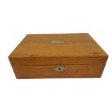 Antique Oak Lap Desk 11.5"x8"x3.75"