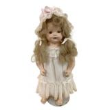 Antique Doll by Century Doll Co w/ stand