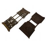 Brass & Bronze Adjustable Book Racks