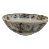 Chinese Famille Rose Figural Scene Bowl