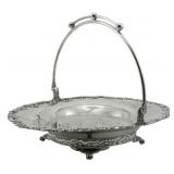 Adelphi Silver Co. Quadruple Plate Basket