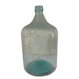 Large Green Glass Wine Bottle 26"x13"
