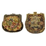 2 Vintage Tapestry Handbags