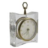 Elgin Desk Acrylic Clock 4.5x3x1.5