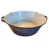 Enamel Pot w/ Handles - 6 x 18