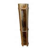Carved Bamboo Display Stand - 28 x 5