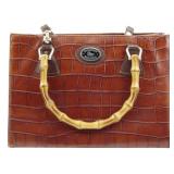 Dooney & Bourke Croc Embossed Handbag