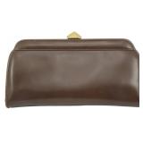Anne Klein Leather Clutch Bag 7"x12"x2.5"