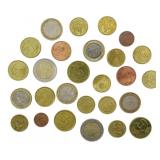 Assorted Tokens and Foreign Currency