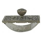 Vintage .800 Silver Ink Blotter 3.5"x5"x3"