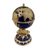Faberge Egg Style Box w/ magnetic Ship Inside