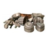Lot of Molds & Cookie Cutters