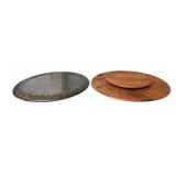 2 Lazy Susans - 17" Round