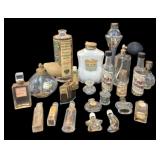 Assorted Vintage Perfume & Cologne Bottles