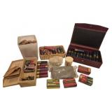Group of Vintage Ammunition and Boxes