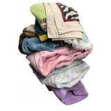 Lot of Assorted Towels & 2 Scales
