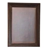 Vintage Wood Framed Wall Mirror 44"x32"
