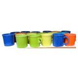 Group of 17 Fiesta Mugs