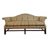 Chippendale Camel Back Sofa 37"x84"x32"