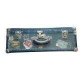 Vintage Suitcase Trunk 9.5"x26.5"x15"