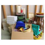 Lot of Assorted Items - Stool, Placemats & More