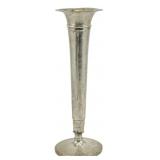 Sterling Trumpet Vase Cement Filled