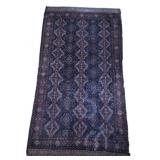 Vintage Hand-Knotted Baluch Wool Rug 63"x34"