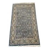 Indian Jaipur Wool Rug 64"x36"