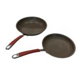 Pair of Rachael Ray Skillets w/ Red Handles