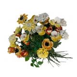 Vintage Bunch of Porcelain Flowers