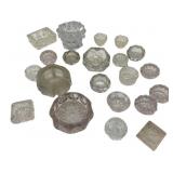Collection of Pressed Glass Salt Cellars