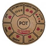 Vtg Cadaco-Ellis Tripoley Game Board