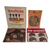 Beatles Vinyl Record Collection w/ Song Book