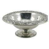 S. Kirk & Son Sterling Compote 4"x9"