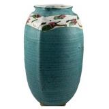 Studio Pottery Vase Marked at Bottom 12"