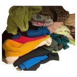 Shelf Lot of Assorted Sweaters & More