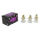 3 Christopher Radko Angel Ornaments 3.5"