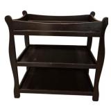 Sleigh Style Baby Changing Table