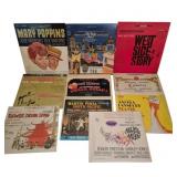 Collection of Show Tune Vinyl Records