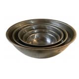 Group Stainless Steel Mixing Bowls - 6 x 16