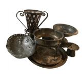 Metal/Silver Home Decor - 12 x 9