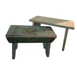 2 Primitive Stools