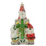 Kurt Adler Giordano Elves Ornament 7"