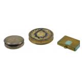 3 Assorted Vintage Compacts