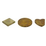 3 Assorted Vintage Compacts