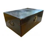 Vintage Wooden Storage Trunk 10 x 25 x 16