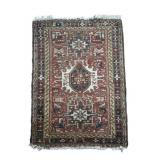 Hand Knotted Persian Heriz Rug 24.5"x35"