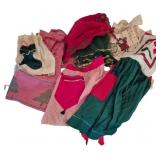 Group of Vintage Christmas Aprons