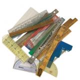 Lot of Vintage Rulers
