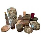 Lot of Assorted Decorative Items & Boxes